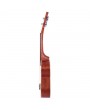 Glarry UK203 21" Exquisite Matte Soprano Ukulele with Rosewood Fingerboard Natural Color
