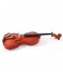 Glarry 3/4 Acoustic Matt Violin Case Bow Rosin Strings Shoulder Rest Tuner Natural