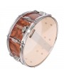 [US-W]Glarry 13 x 3.5" Snare Drum Poplar Wood Drum Percussion Set Tiger Stripes