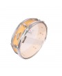 [US-W]Glarry 13 x 3.5" Snare Drum Poplar Wood Drum Percussion Set Wood Color