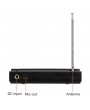 SH-200 VHF Wireless Microphone System Dual Handheld 1 x Mic Cordless Receiver Black