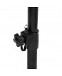 [US-W]2pcs Heavy Duty Adjustable Height Pro Speaker/Monitor Stands Black